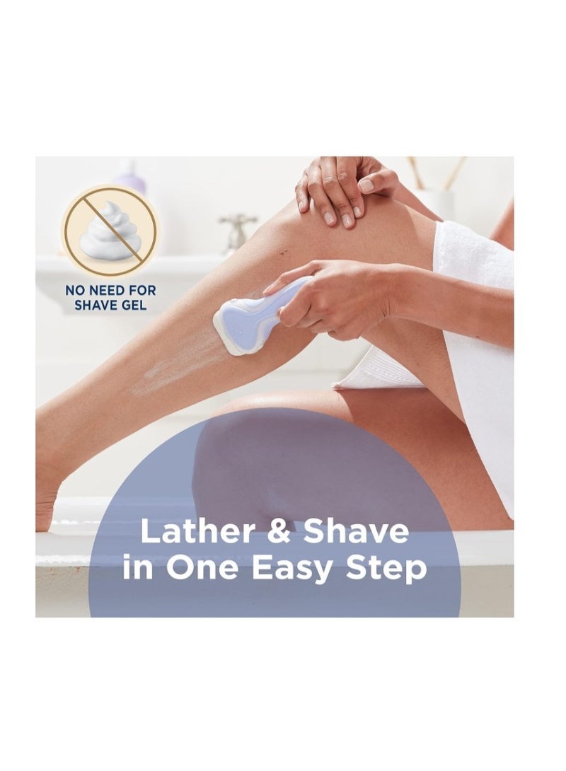 شيك عبوات إعادة تعبئة شفرات الحلاقة شيك إنتويشن بيور نوريشمنت مع زبدة الكاكاو العضوية - 3 قطع - Image 4